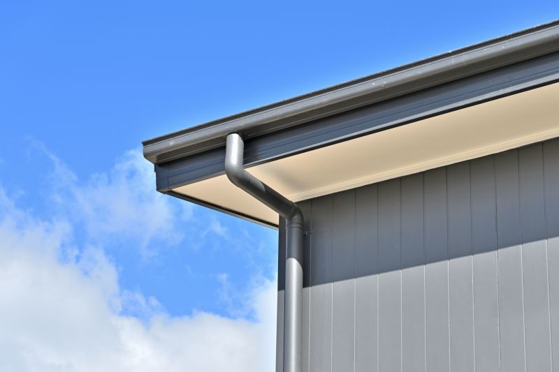 Commercial Building with Gutter Covers